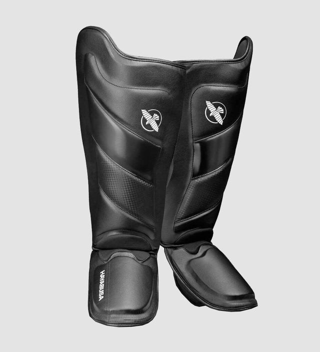 Hayabusa Schienbeinschoner T3 - Schwarz - The Fight Company Deutschland