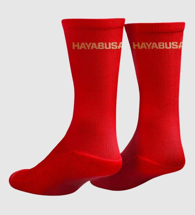Hayabusa Boxsocken Pro - Rot - The Fight Company Deutschland