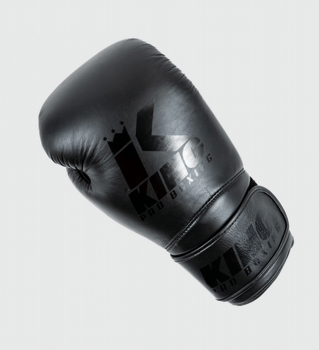 King Boxhandschuhe Star 12 - Schwarz/Schwarz - The Fight Company Deutschland