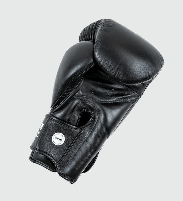 King Boxhandschuhe Star 12 - Schwarz/Schwarz - The Fight Company Deutschland