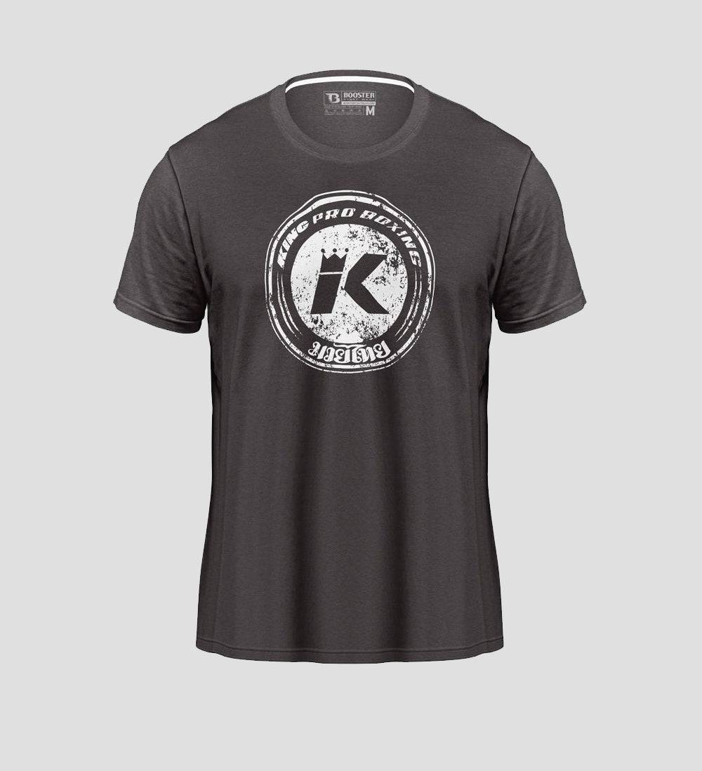 King Pro Boxing T-shirt - Grijs - The Fight Company Deutschland