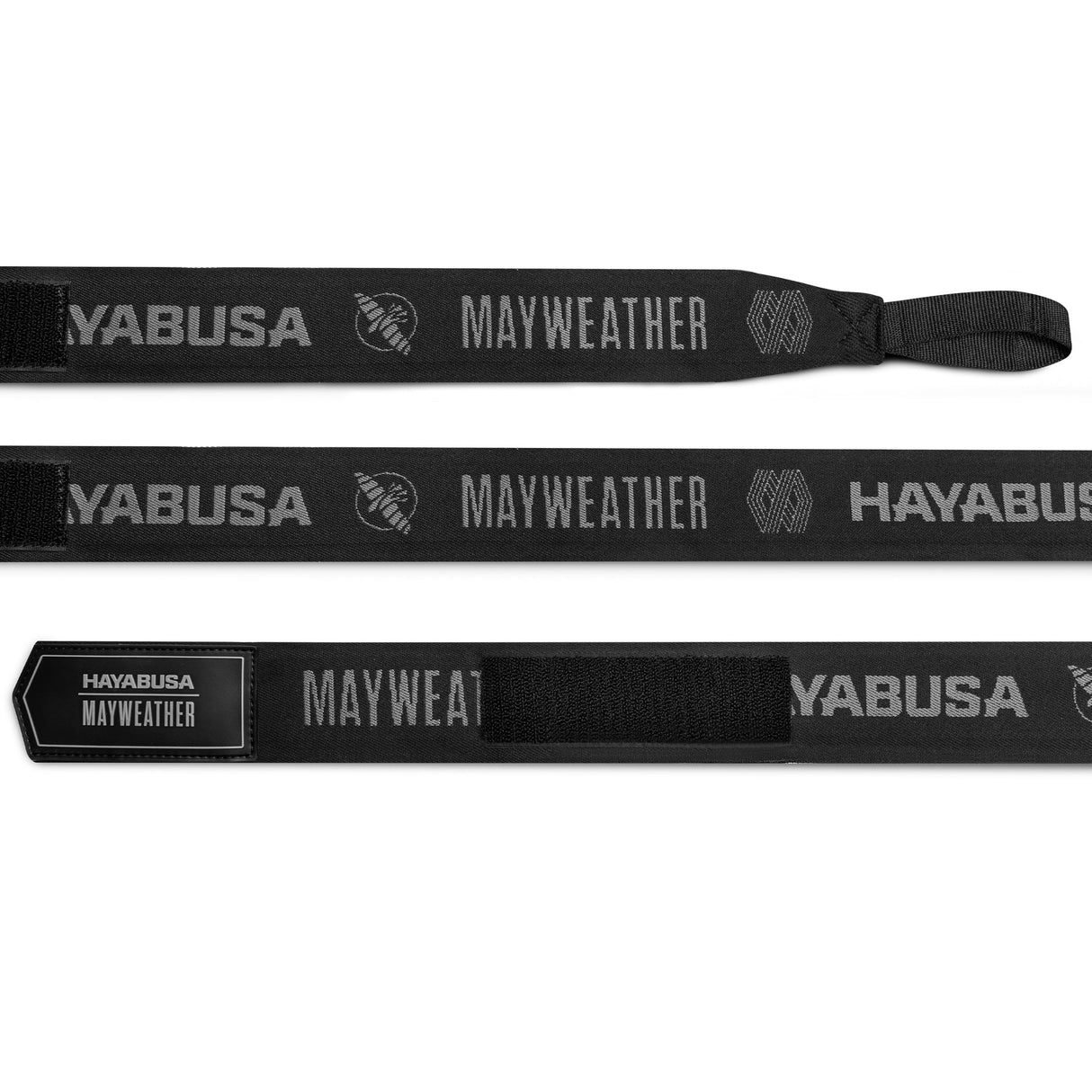 Hayabusa x Mayweather Boxbandagen Deluxe - Schwarz/Grau