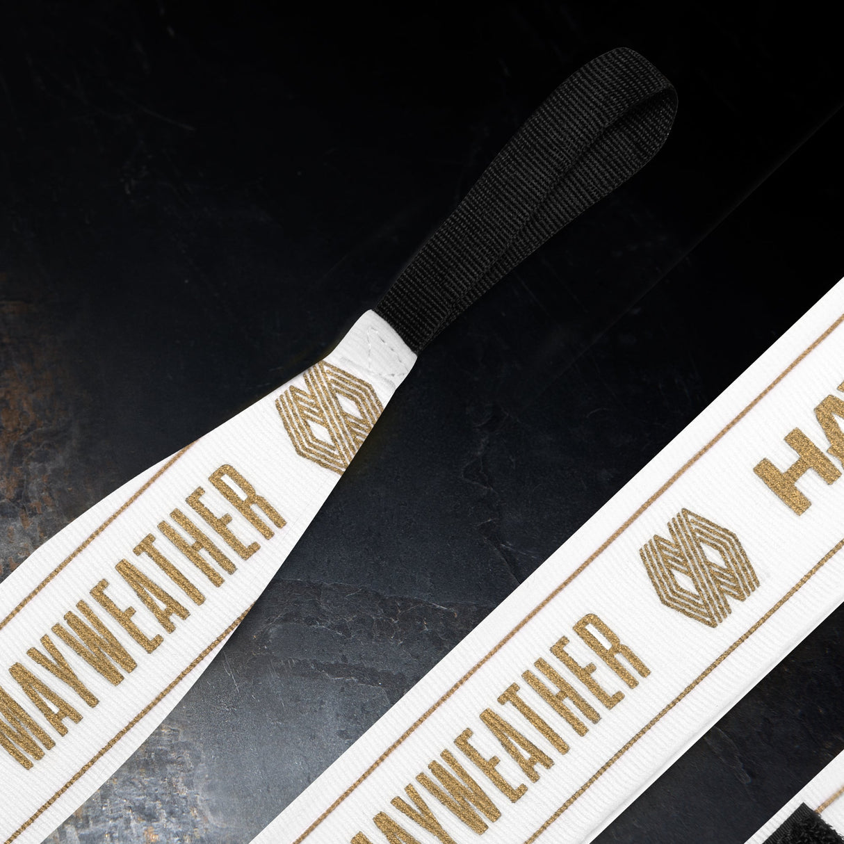 Hayabusa x Mayweather Bandages Stretch - Wit/Goud