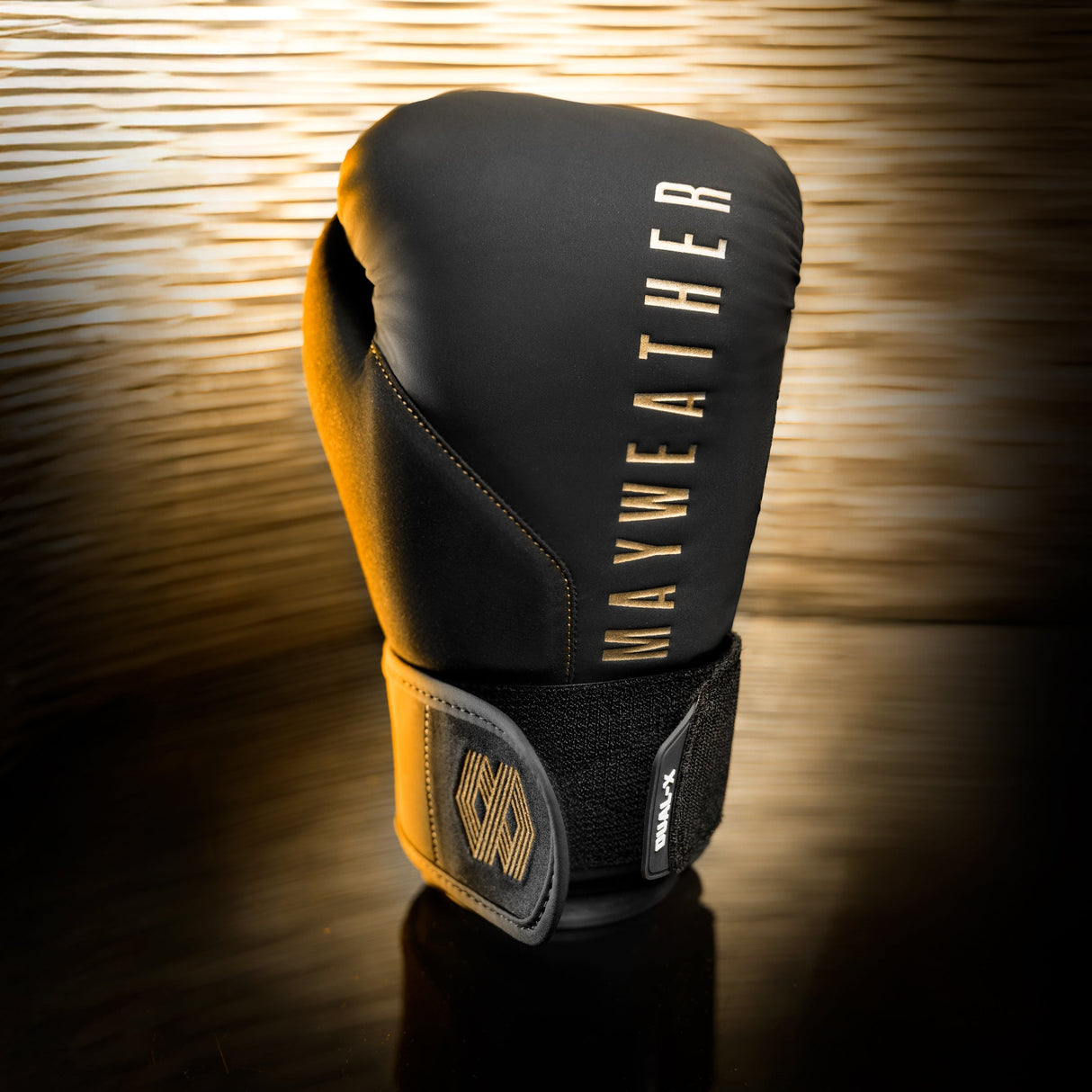 Hayabusa x Mayweather Boxhandschuhe Champ - Schwarz/Gold