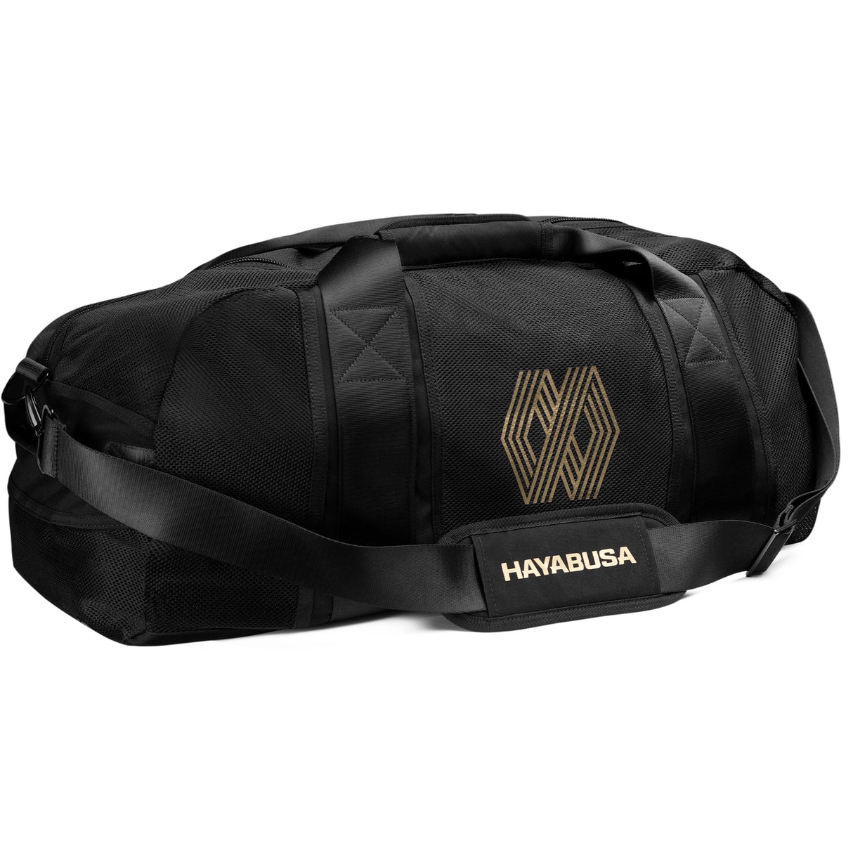 Hayabusa x Mayweather Sporttasche Mesh - Schwarz/Gold