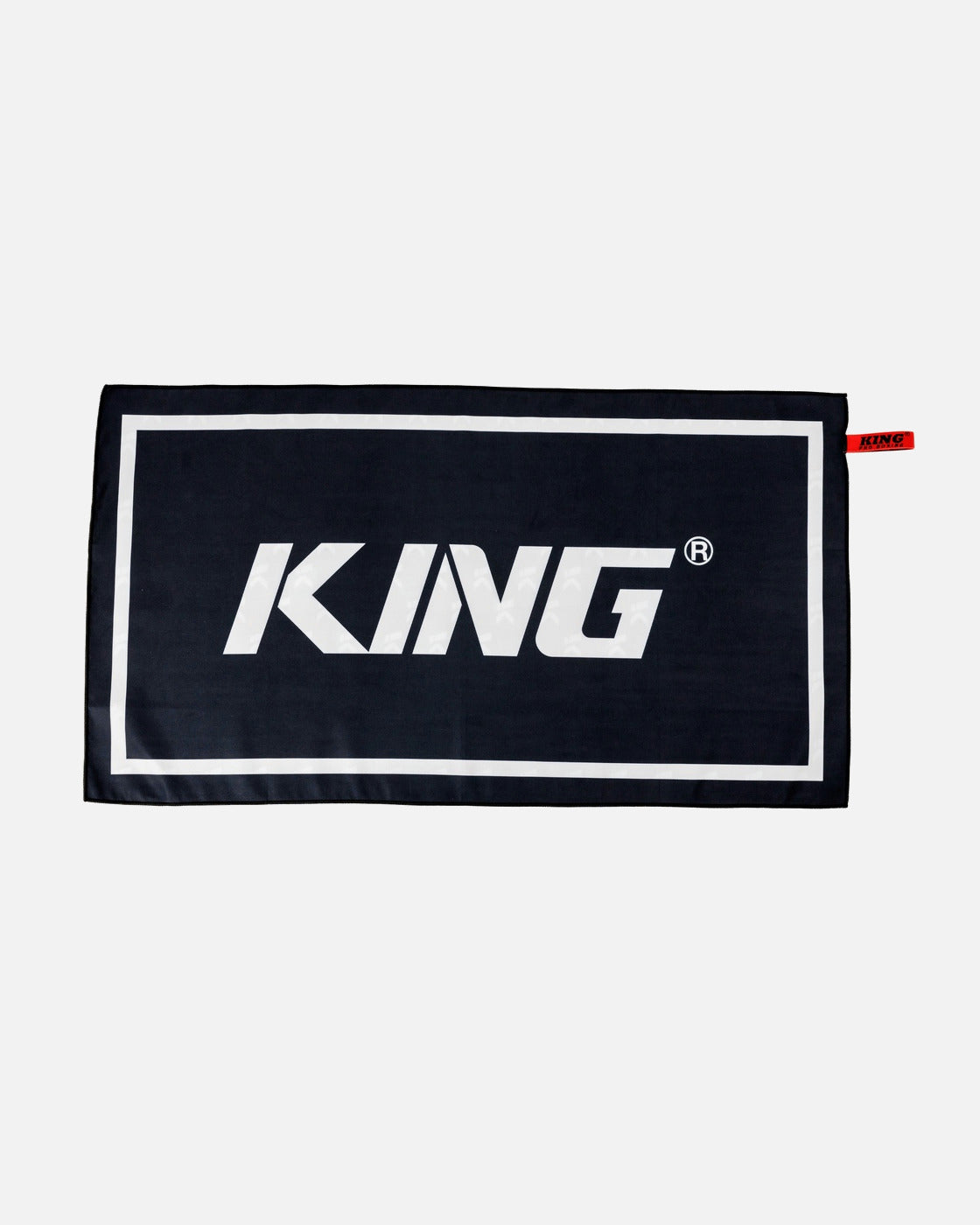 King Pro Boxing Handtuch Ring Ready - Schwarz