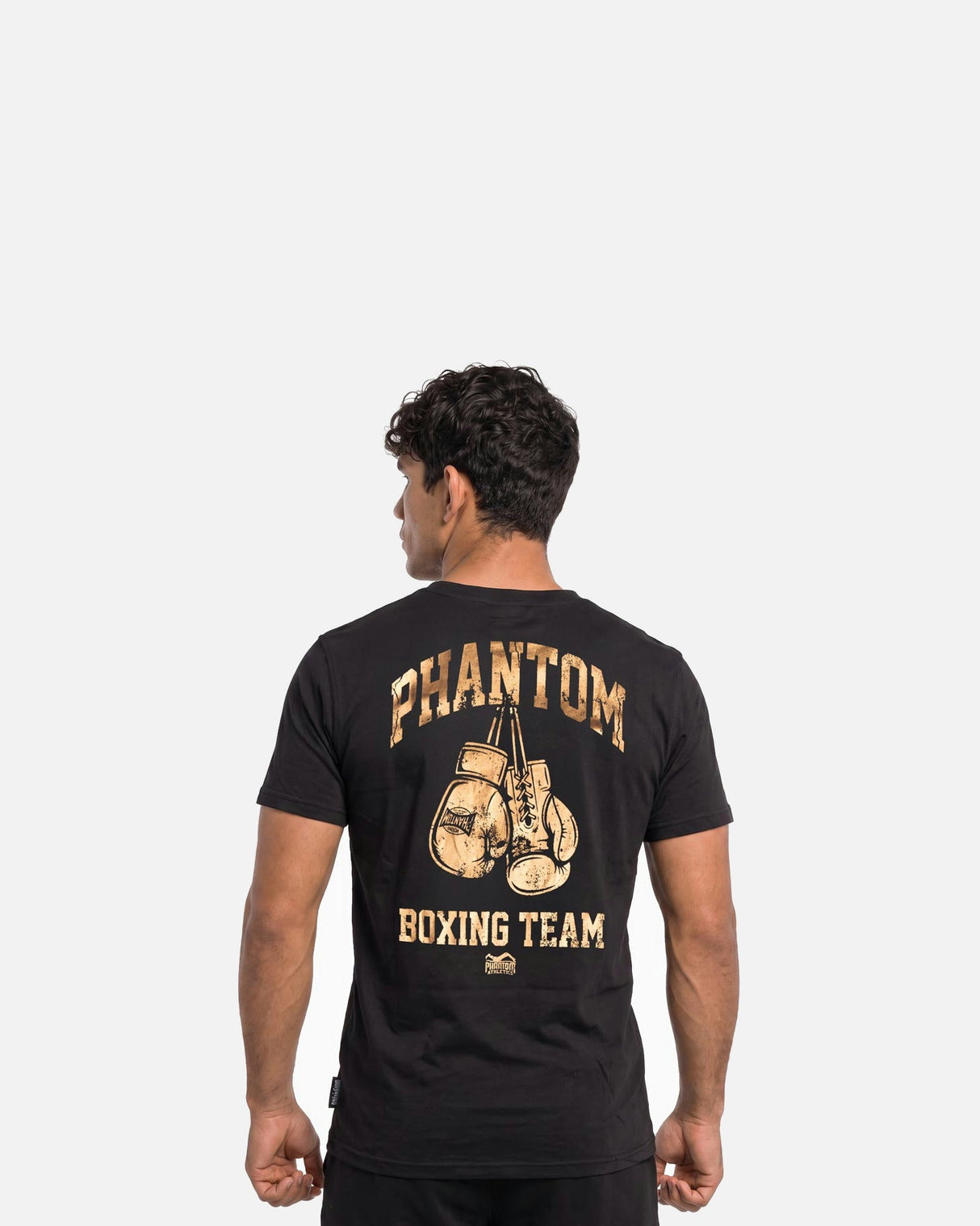 Phantom Athletics T-Shirt Boxing Team - Schwarz/Gold