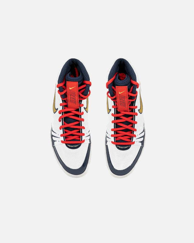 Nike Ringerschuhe Freek SE - Weiß/Gold/Marineblau