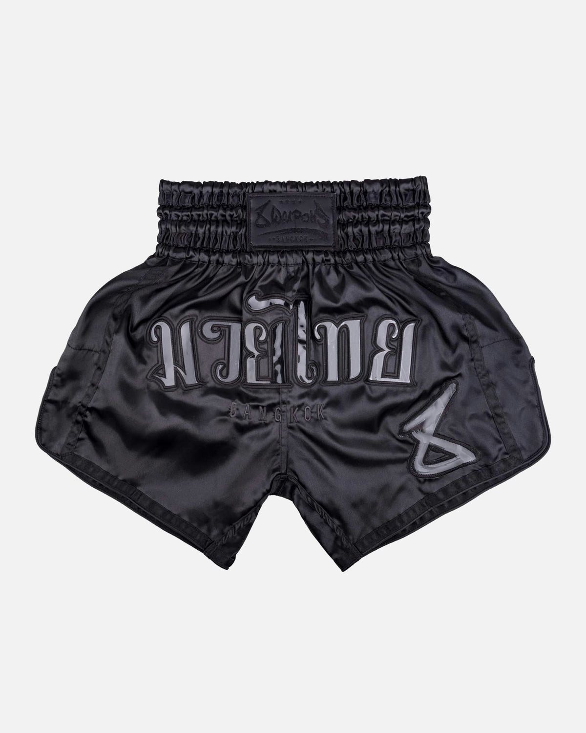 8 WEAPONS Muay-Thai-Shorts Bangkok - Schwarz