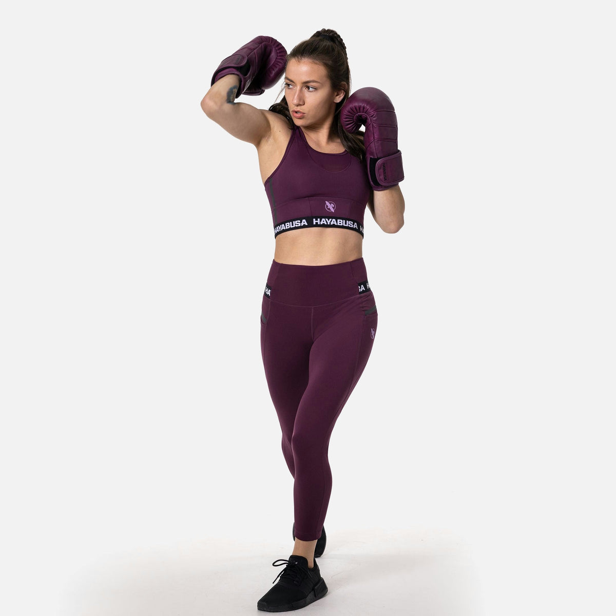 Hayabusa Sport-BH Crossback Damen - Weinrot