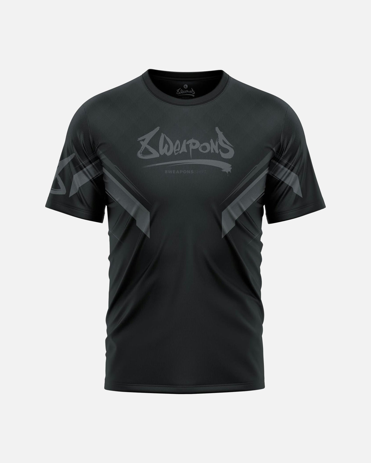 8 WEAPONS T-Shirt Shift - Schwarz