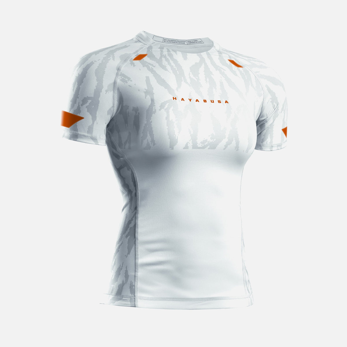 Hayabusa Rashguard Apex Vantage Kurzarm Damen - Weiß