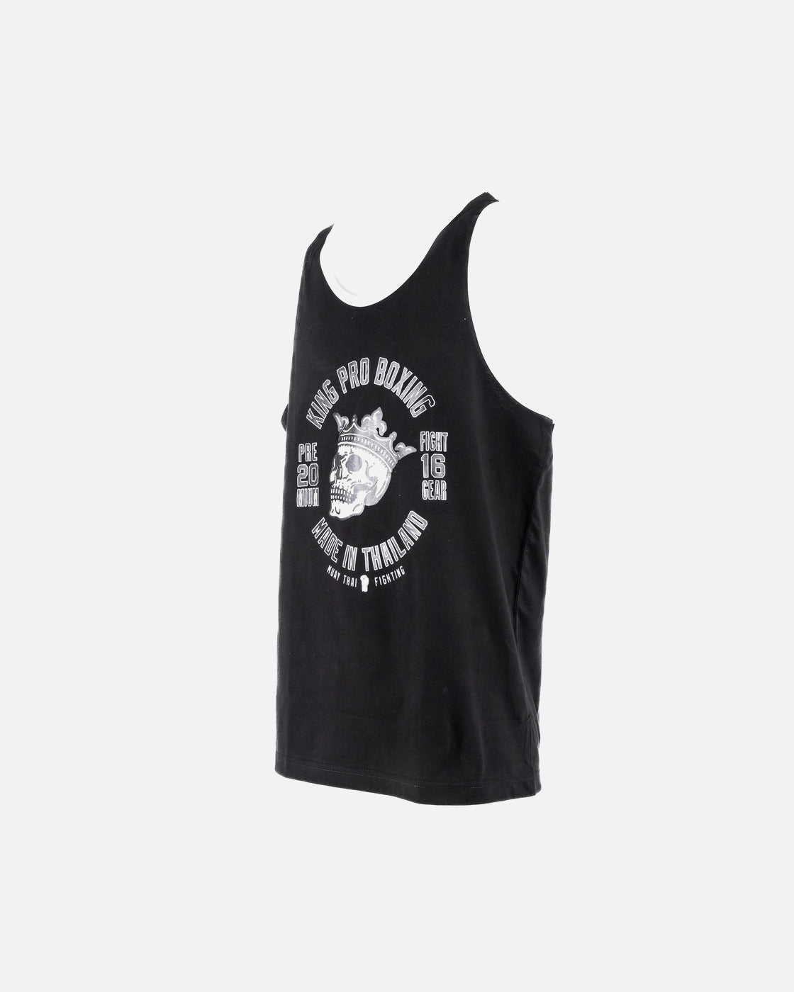 King Pro Boxing T-Shirt Skull 1 - Schwarz