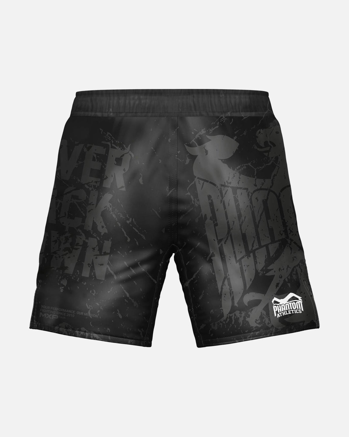 Phantom Athletics MMA Shorts EVO - Schwarz/Rot/Gold