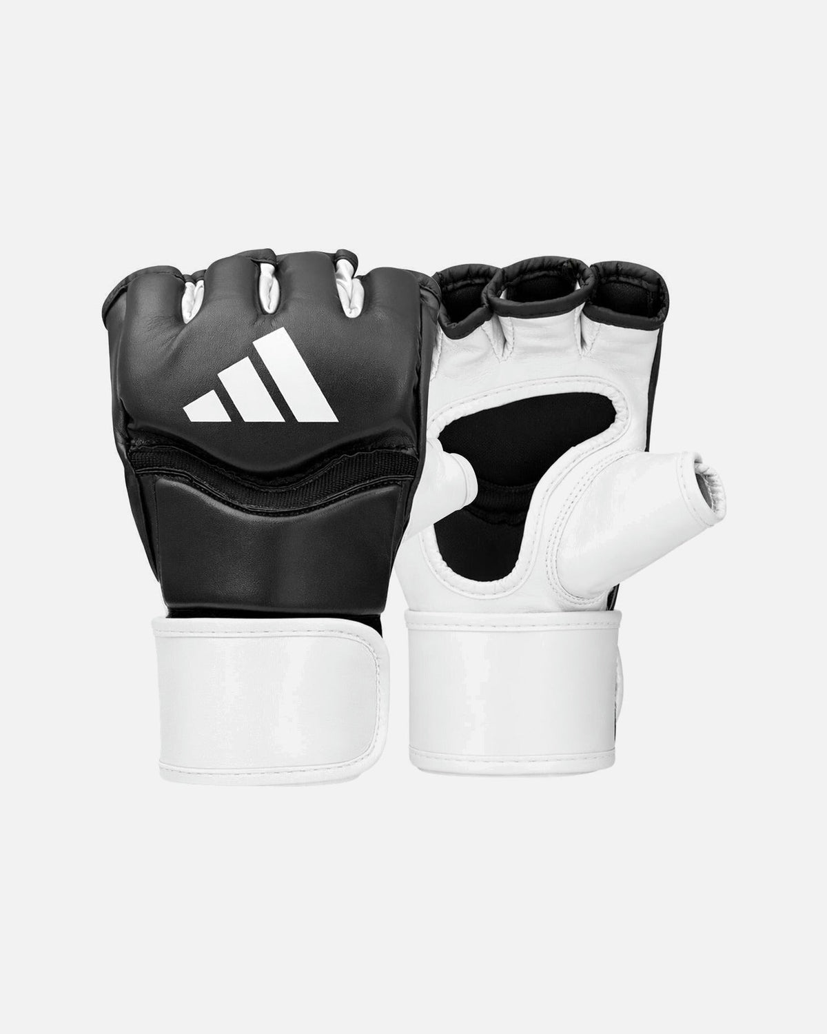 Adidas MMA-Grappling-Handschuhe Traditional - Schwarz/Weiß