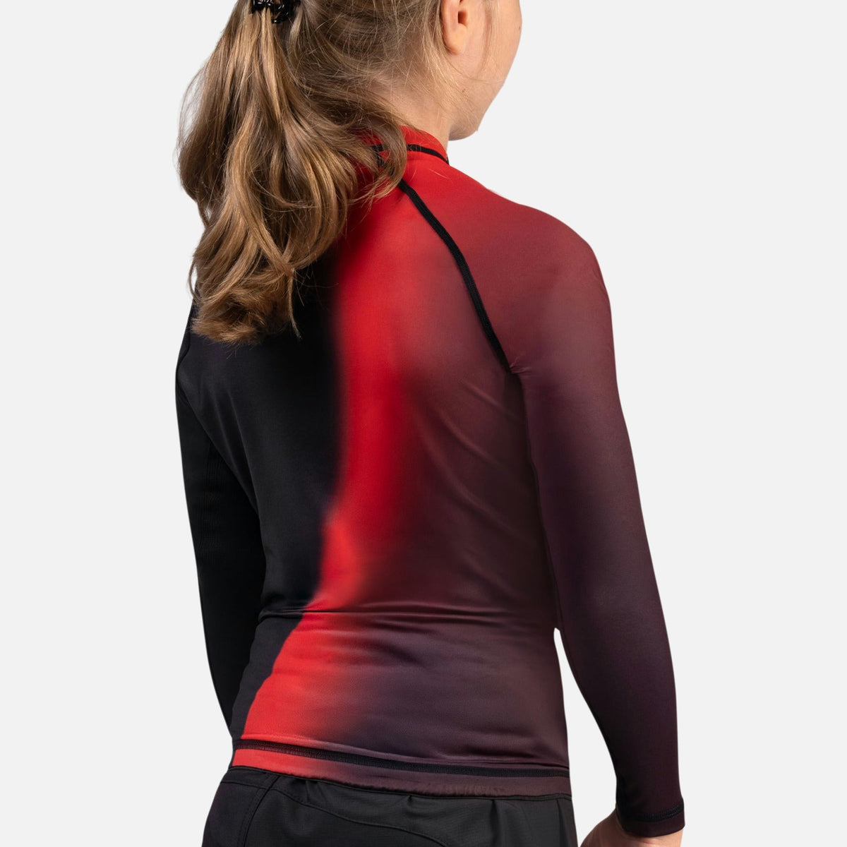 Hayabusa Rashguard Apex Nova Lange Ärmel Kinder - Rot