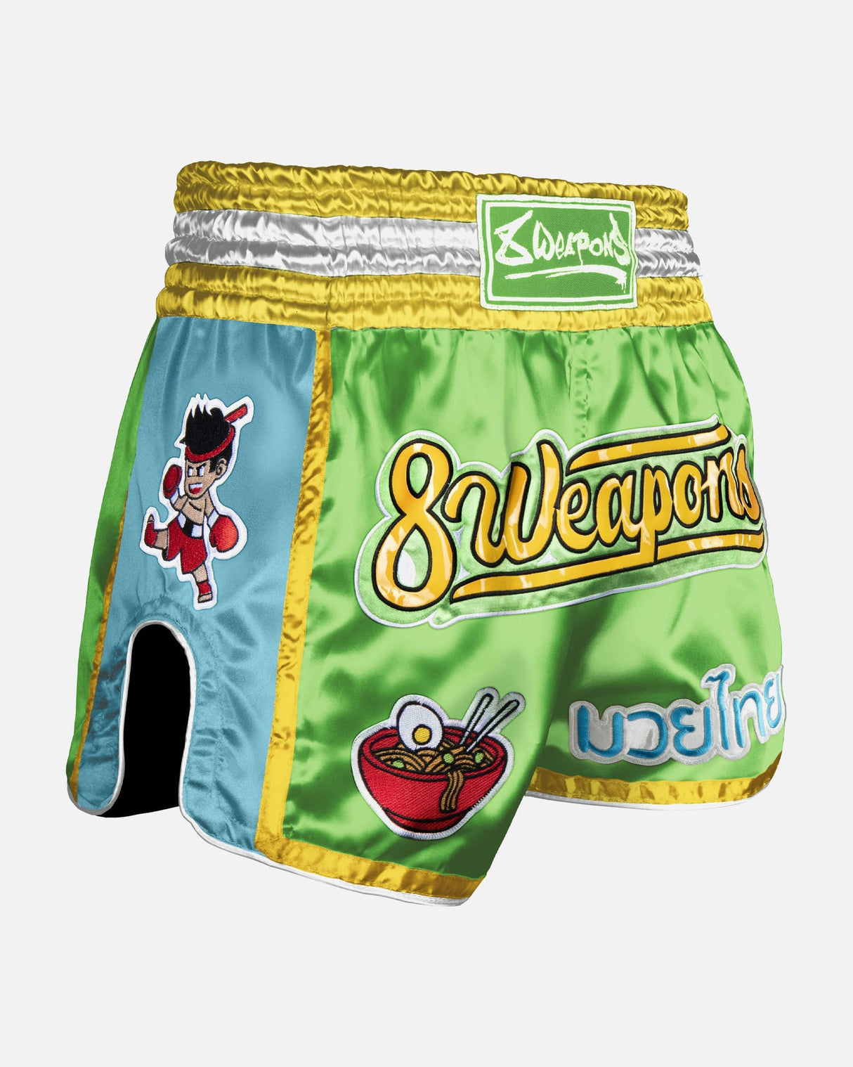 8 WEAPONS Muay Thai Shorts Yummy - Grün
