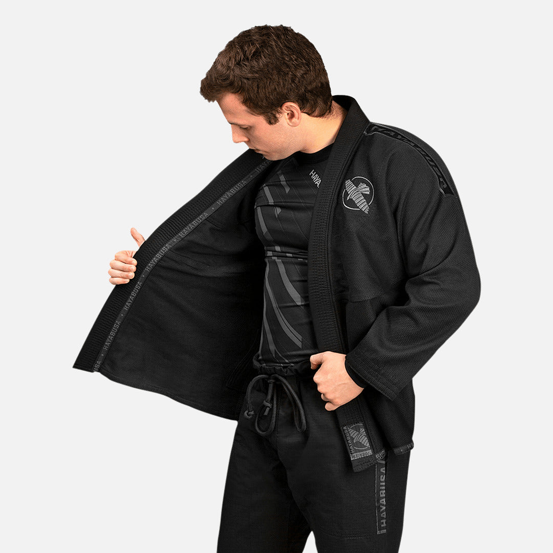 Hayabusa BJJ Gi Lightweight - Schwarz