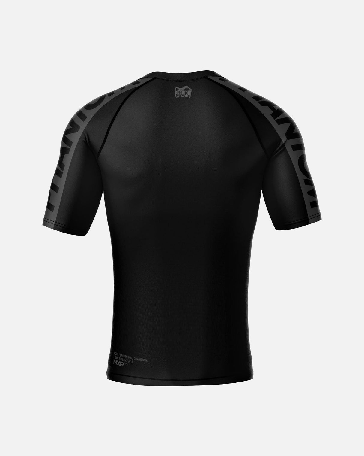 Phantom Athletics Rashguard EVO Apex Kurzarm - Schwarz/Grau