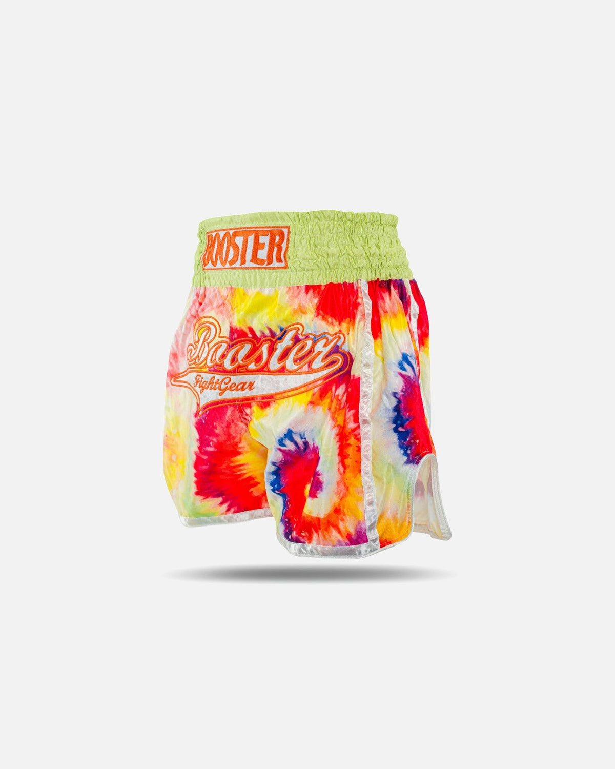Booster Muay Thai Shorts TBT Swirl - Gelb