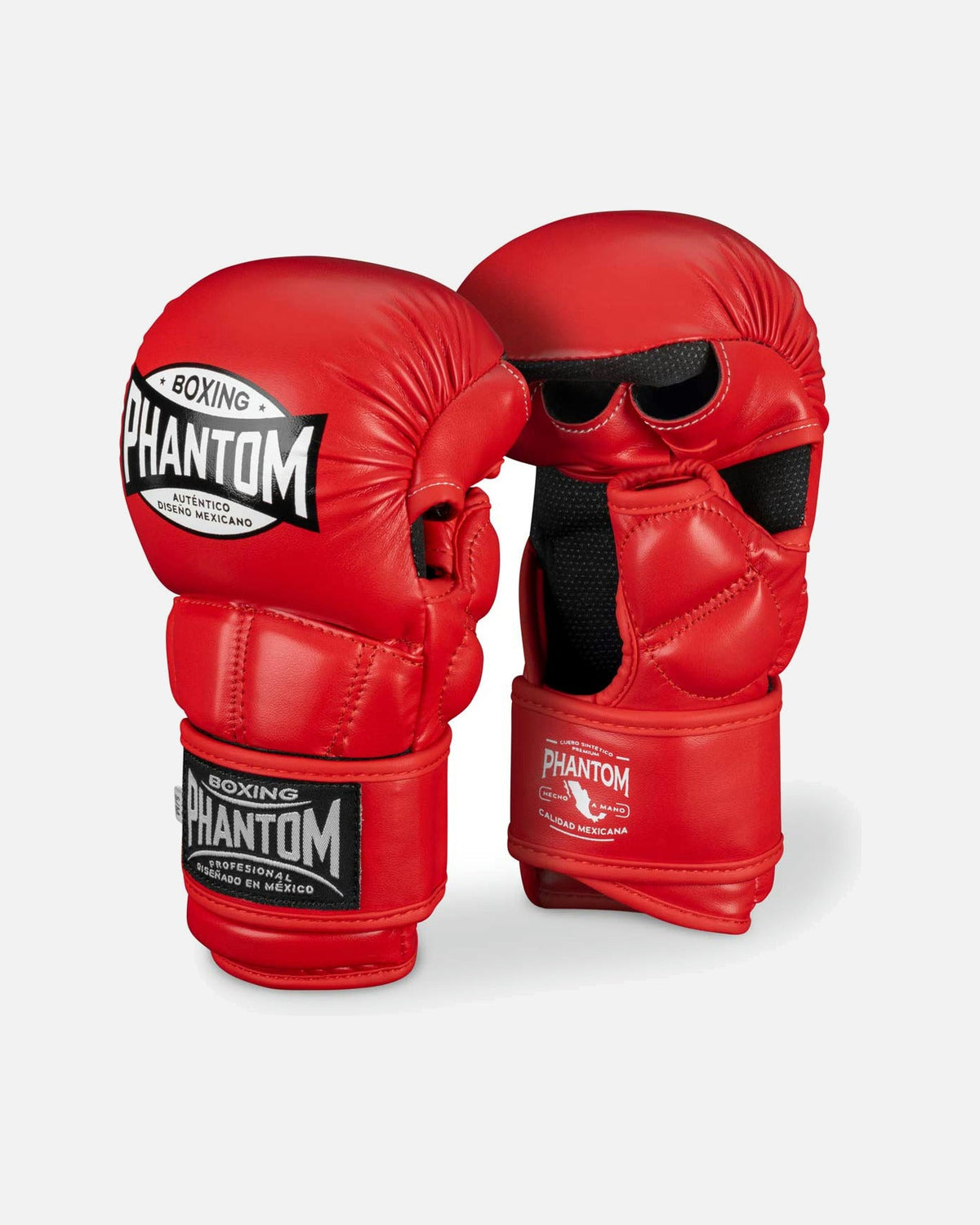 Phantom Athletics MMA Handschuhe Mexico - Silber/Grün/Rot