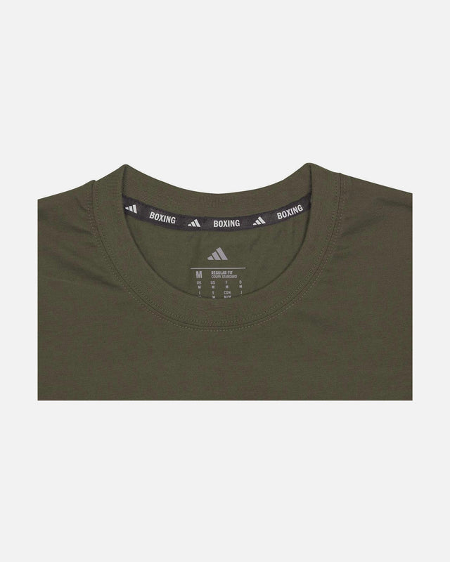 Adidas T-Shirt Community Boxing - Olivgrün