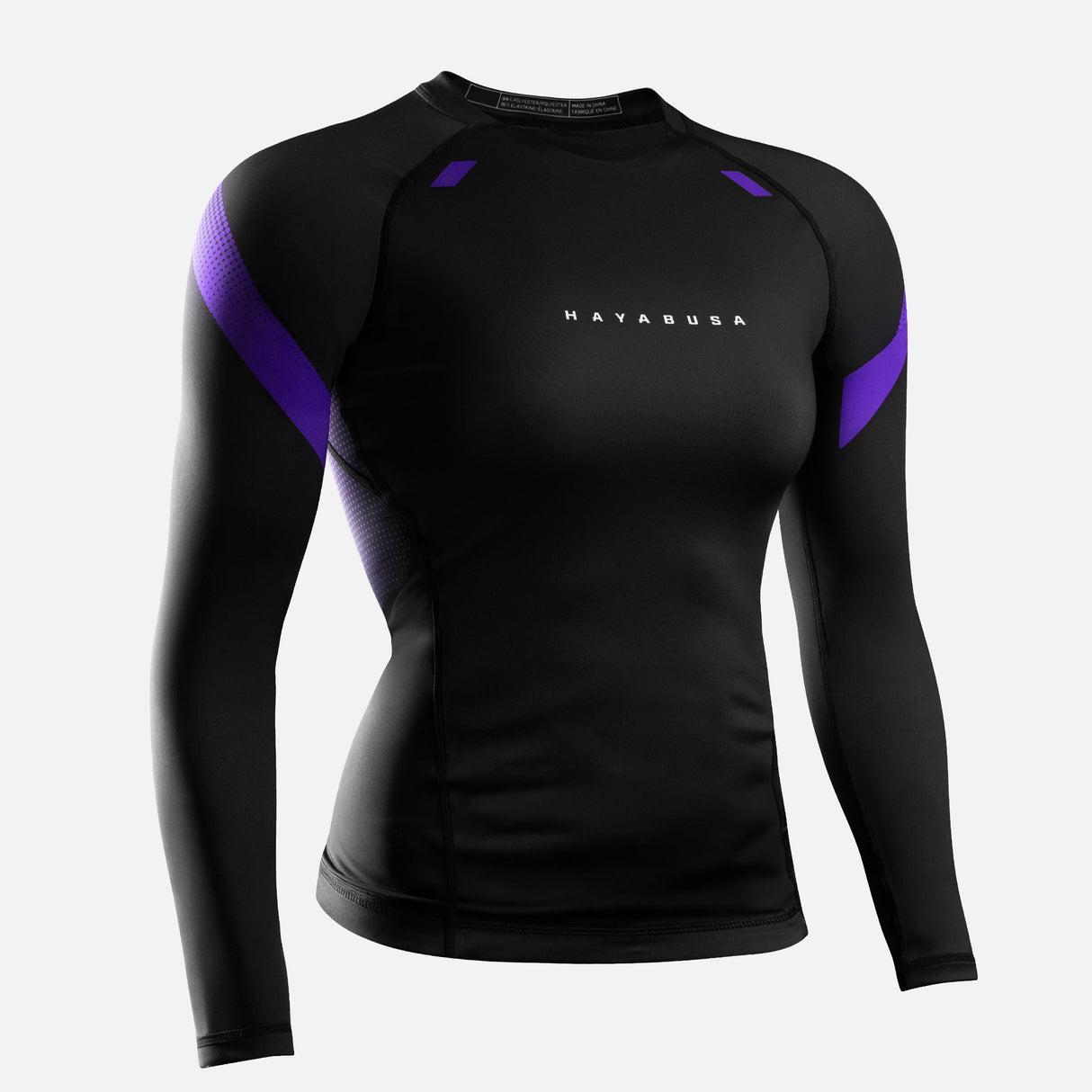Hayabusa Rashguard Pro Ranked Lange Ärmel Damen - Lila