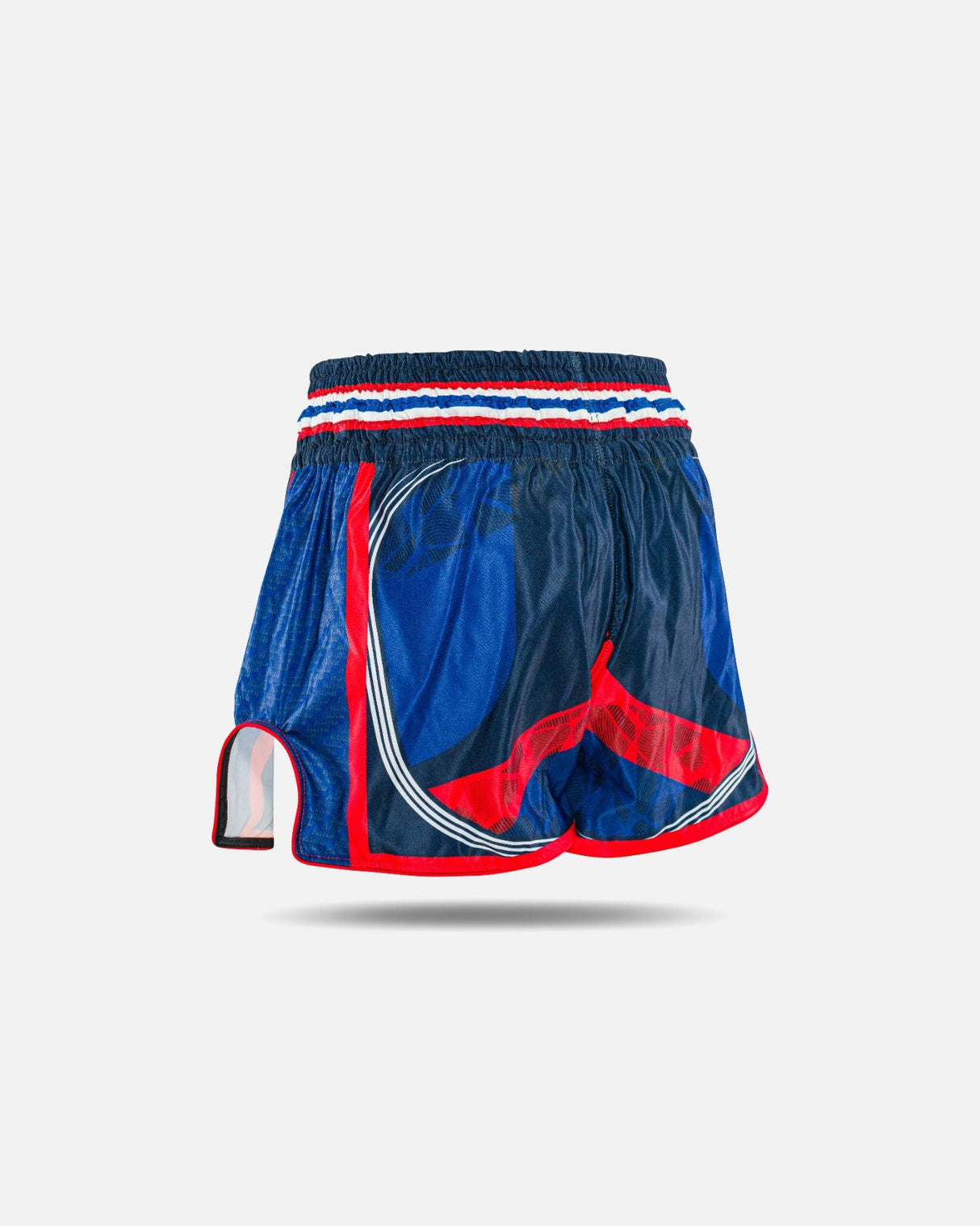King Pro Boxing Muay Thai Shorts Flag - Blau