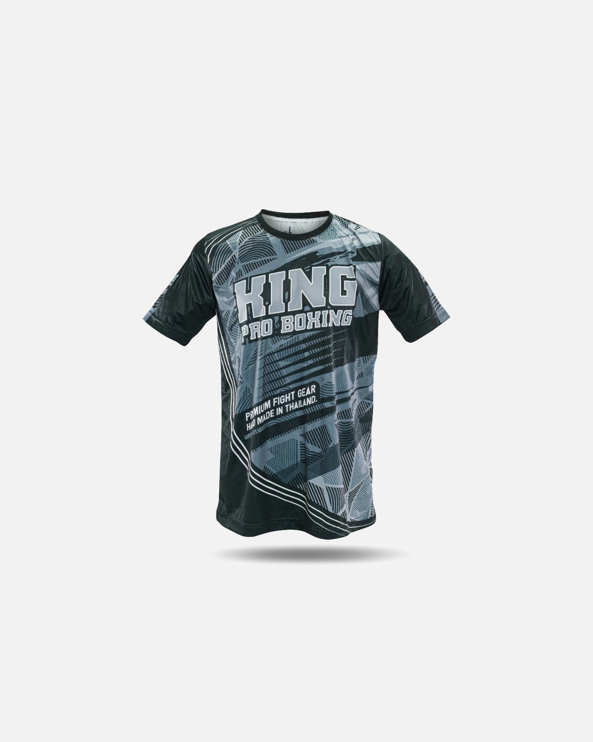 King Pro Boxing T-Shirt Flag Tee - Schwarz