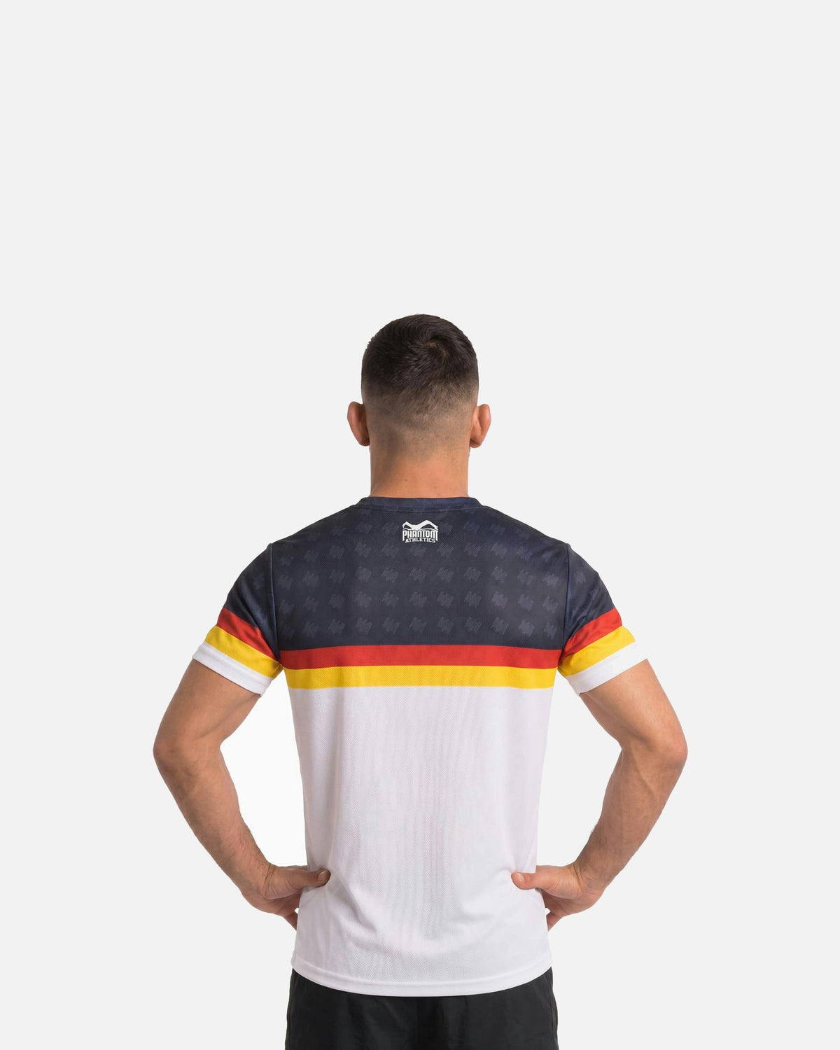 Phantom Athletics T-Shirt EVO+ Germany - Weiß/Schwarz/Rot/Gold