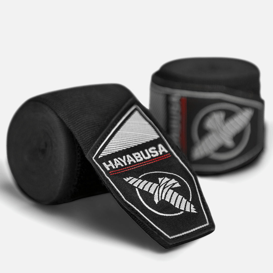 Hayabusa Boxbandagen Perfect Stretch Kinder - Schwarz