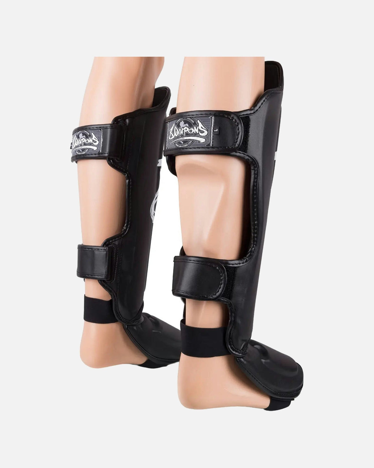 8 WEAPONS Schienbeinschoner BIG 8 Premium Shin Guards - Schwarz