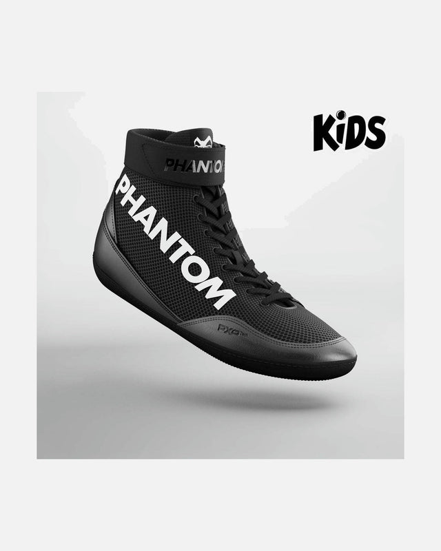 Phantom Athletics Ringerschuhe Combat Kinder - Schwarz