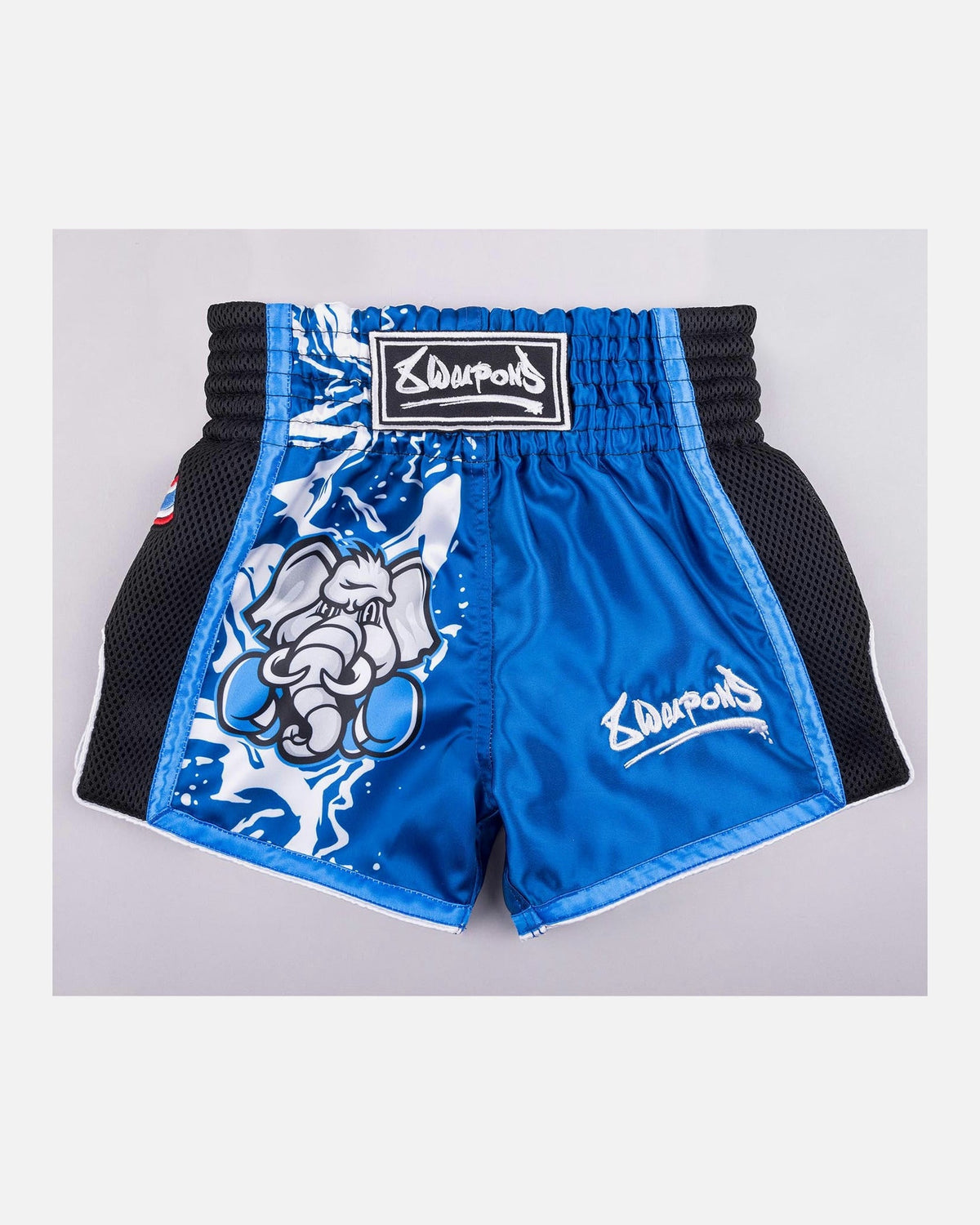8 WEAPONS Muay Thai Shorts Jipe - Blau