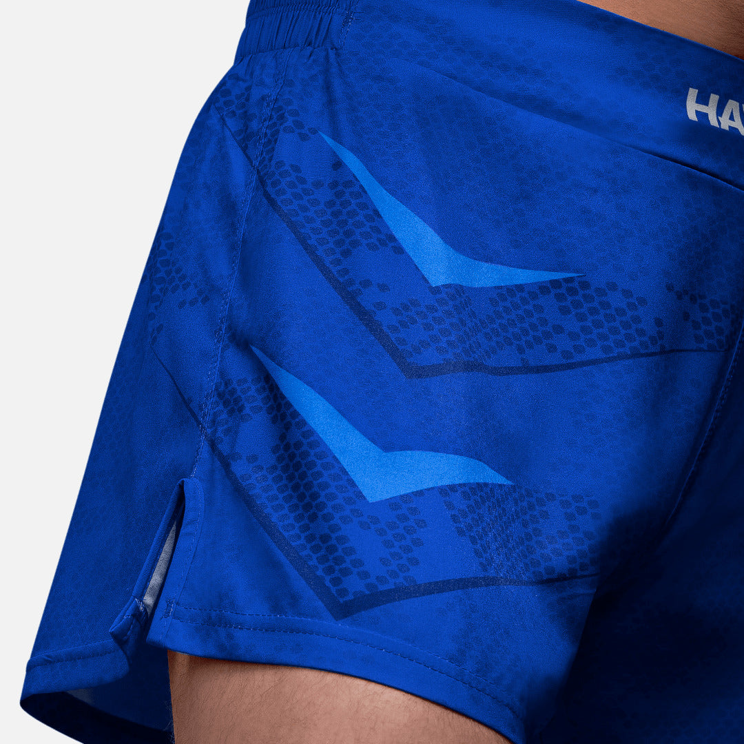 Hayabusa Muay Thai Shorts Arrow - Blau