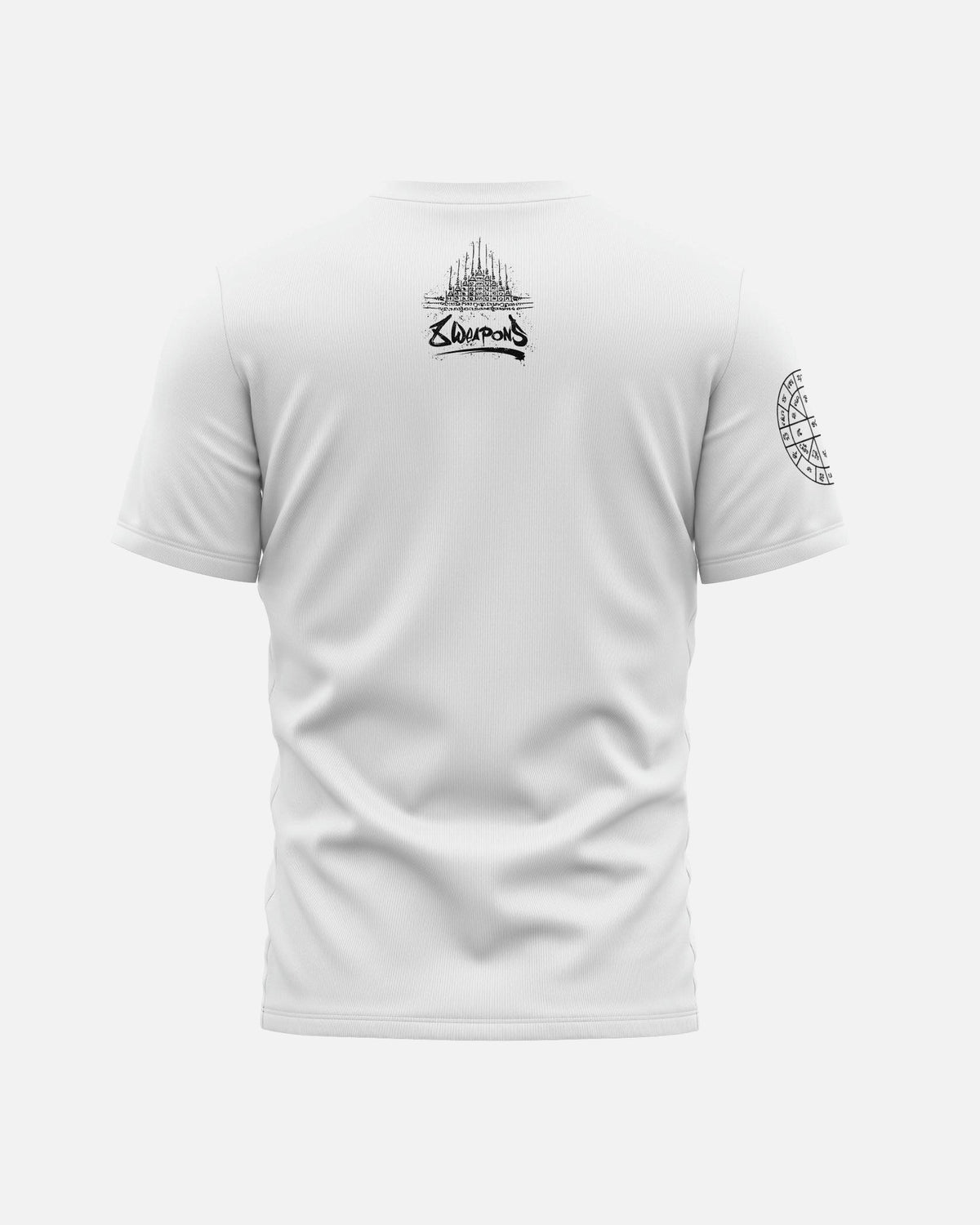 8 WEAPONS T-Shirt Yantra - Weiß