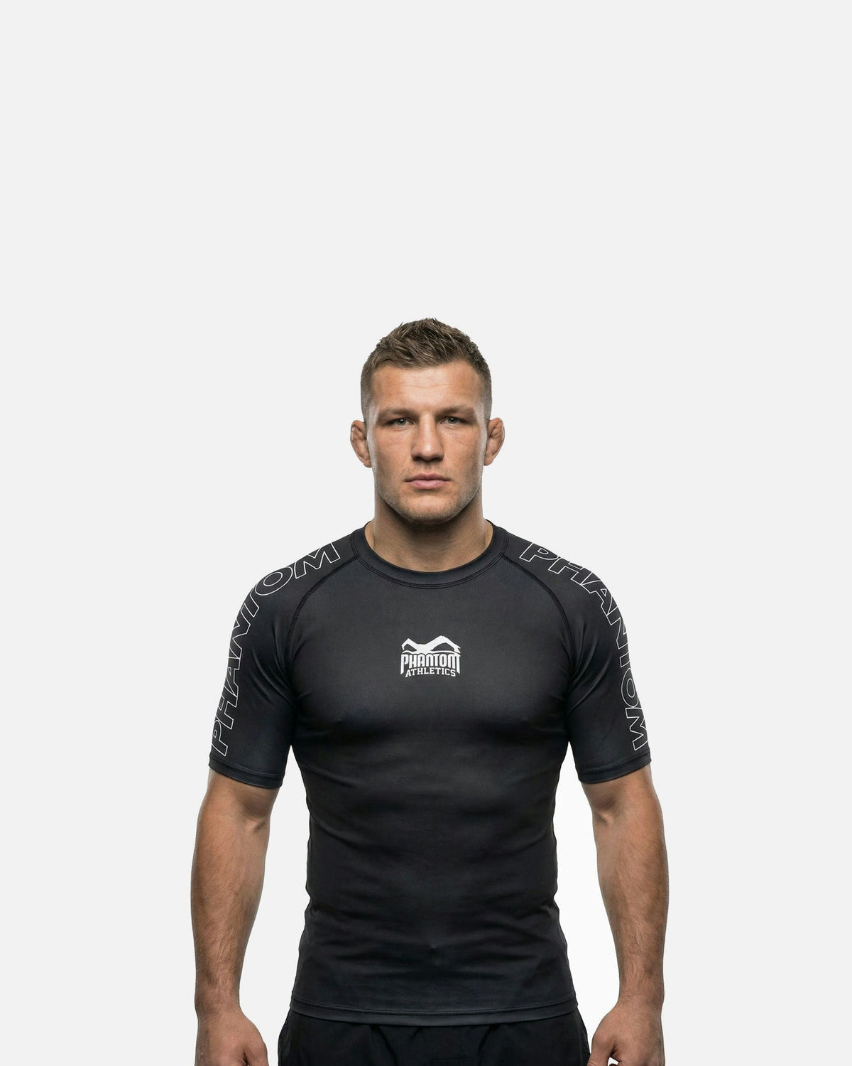 Phantom Athletics Rashguard Ranked - Schwarz