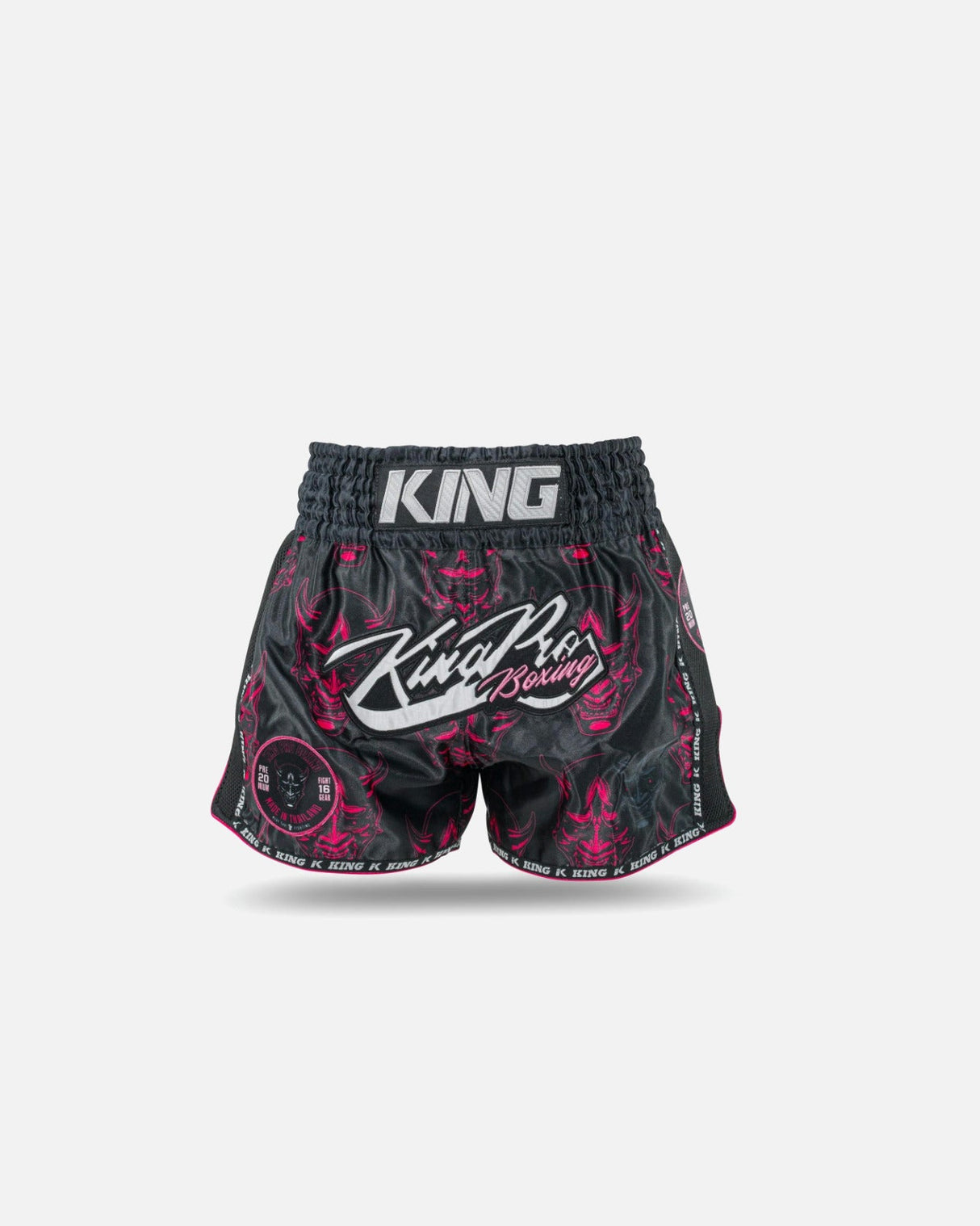 King Pro Boxing Muay Thai Shorts Devil - Schwarz