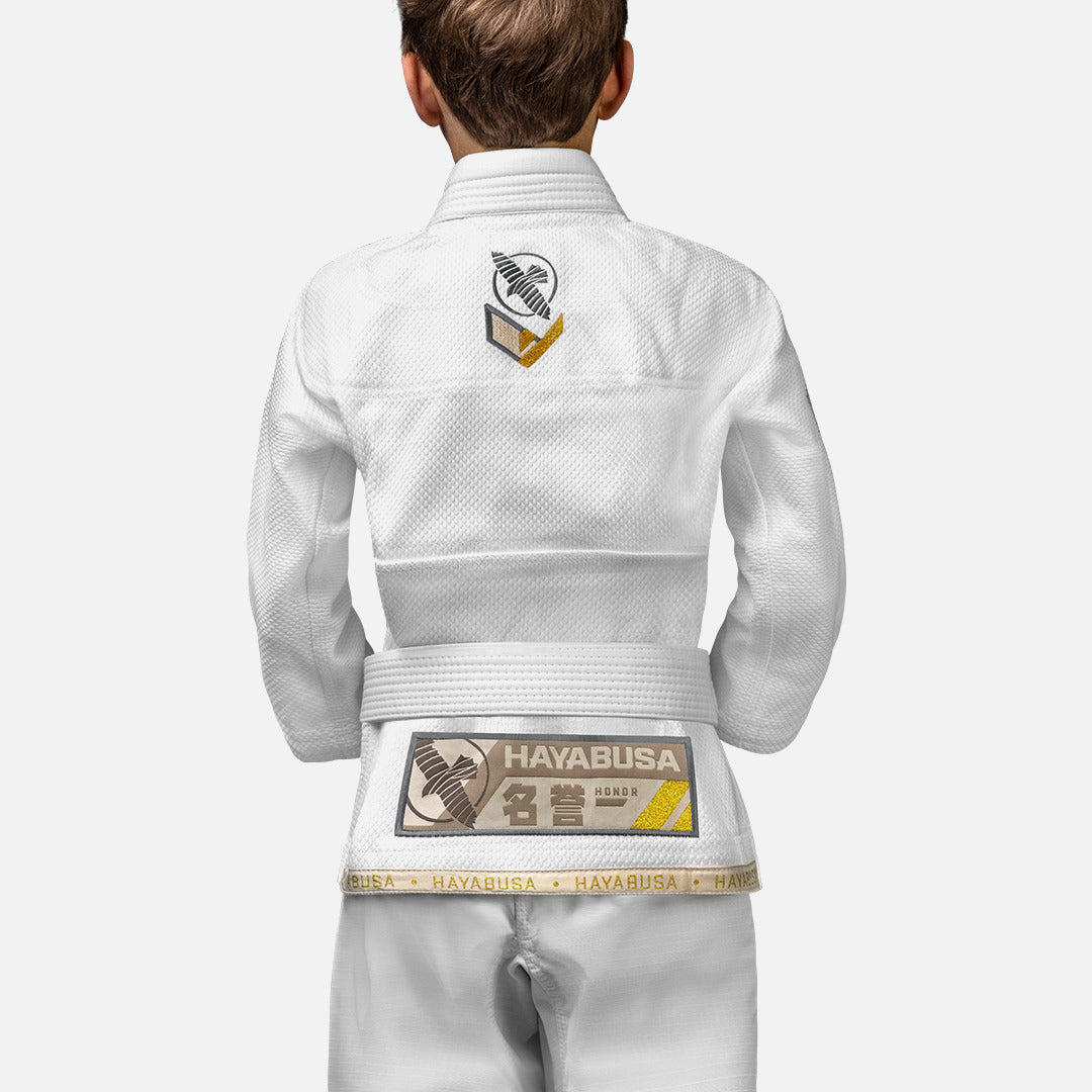 Hayabusa BJJ Gi Ascend Kinder - Weiß
