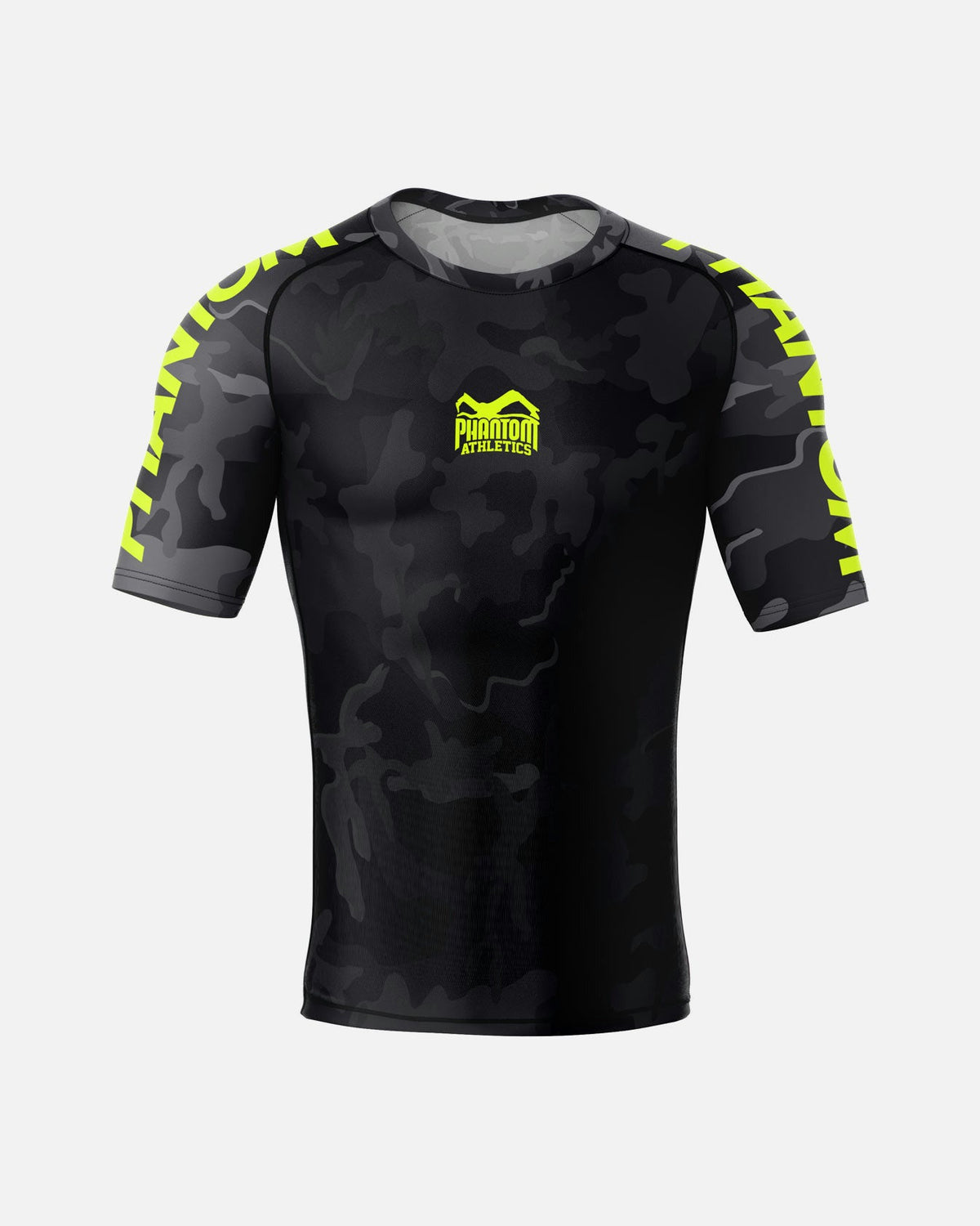Phantom Athletics Rashguard EVO Neon - Schwarz/Neon
