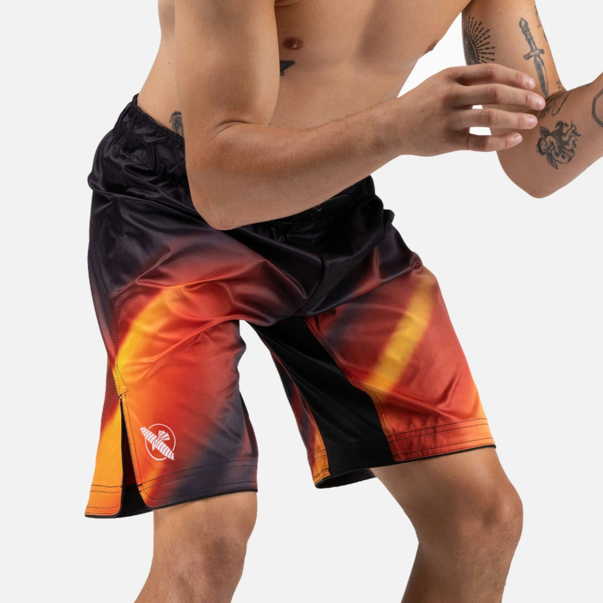 Hayabusa MMA Shorts Apex Nova - Orange
