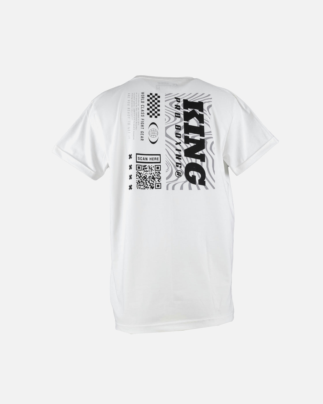 King Pro Boxing T-Shirt QR - Weiß
