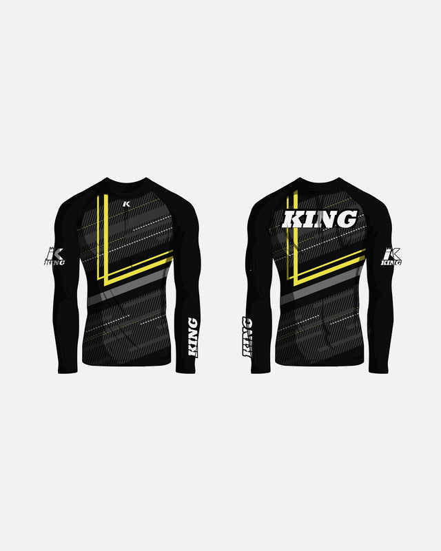 King Pro Boxing Rashguard Blade 2 - Schwarz