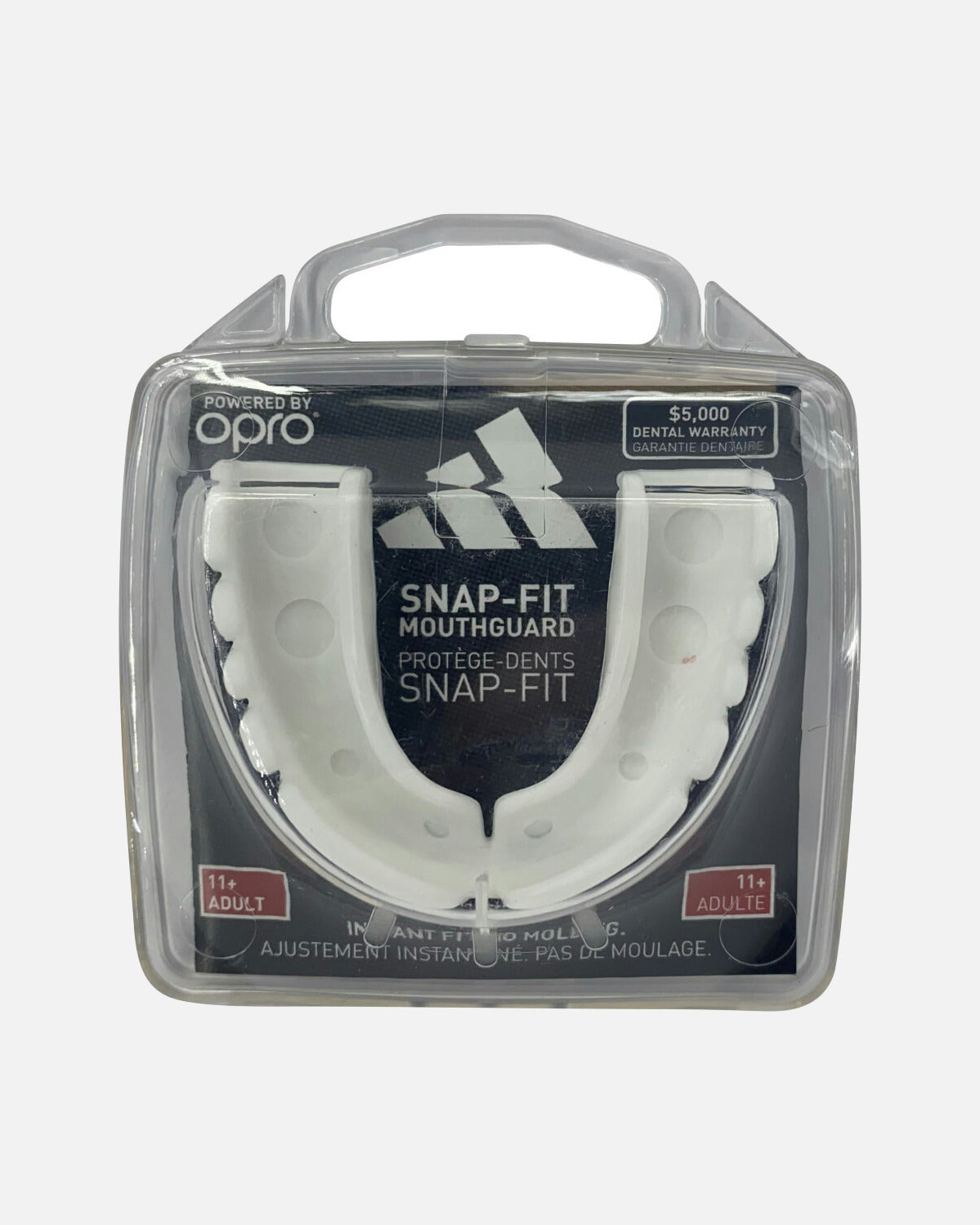 Adidas Mundschutz OPRO Gen4 Snap-Fit - Weiß