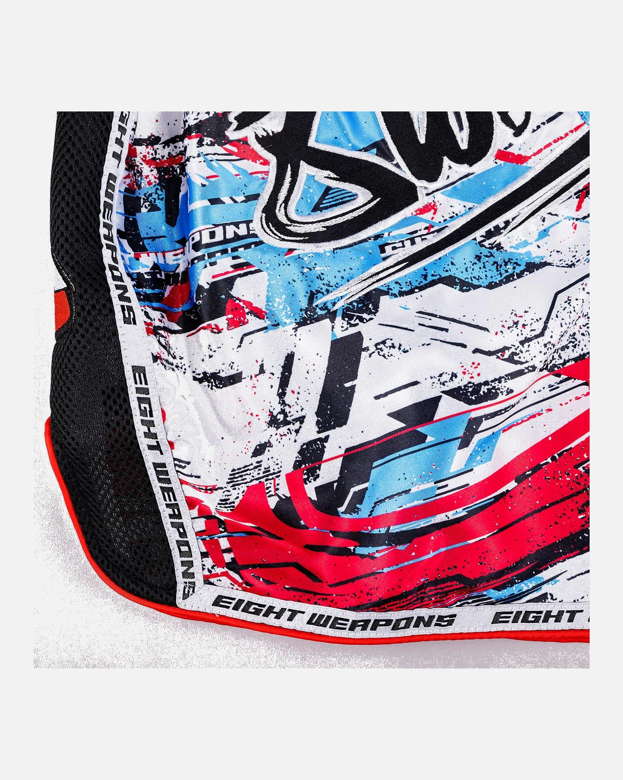 8 WEAPONS Muay-Thai-Shorts Cut Like A Blade 2.0 - Weiß