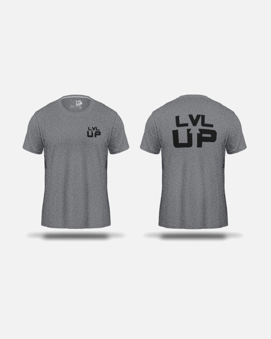 LVL UP T-Shirt TS - Grau