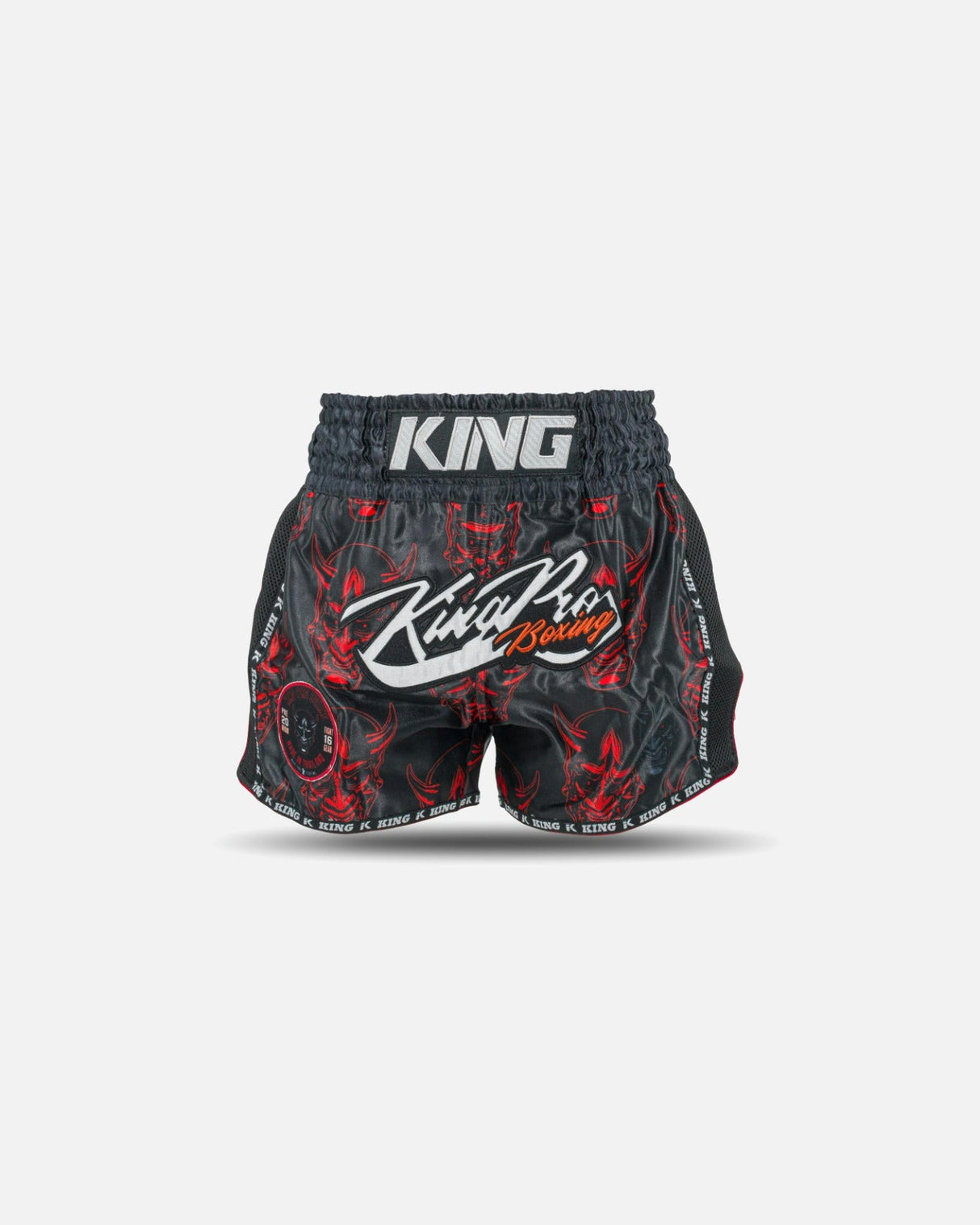 King Pro Boxing Muay Thai Shorts Devil - Schwarz