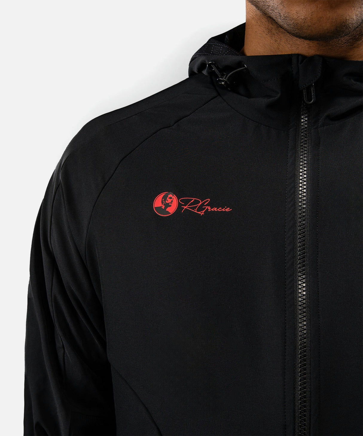 Venum x Roger Gracie Jacke Signature - Schwarz/Rot