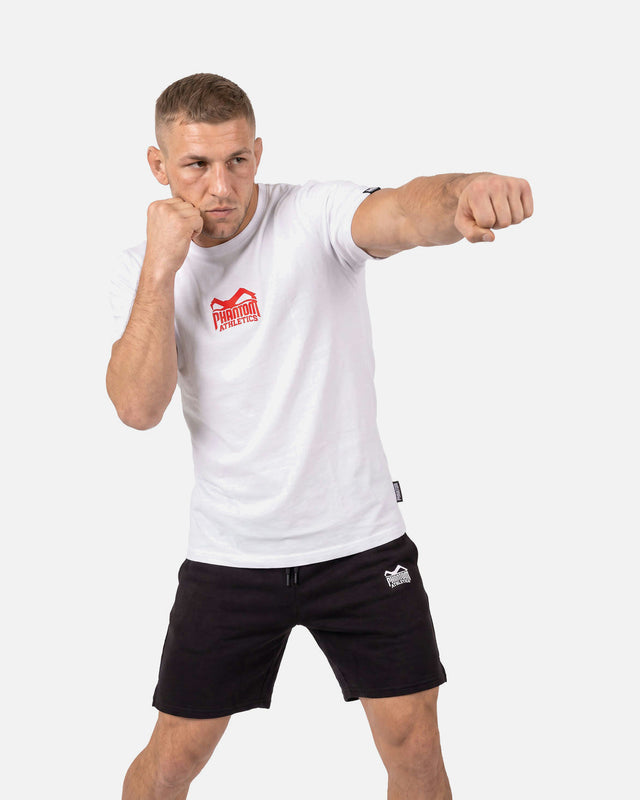 Phantom Athletics T-Shirt Team - Weiß/Rot