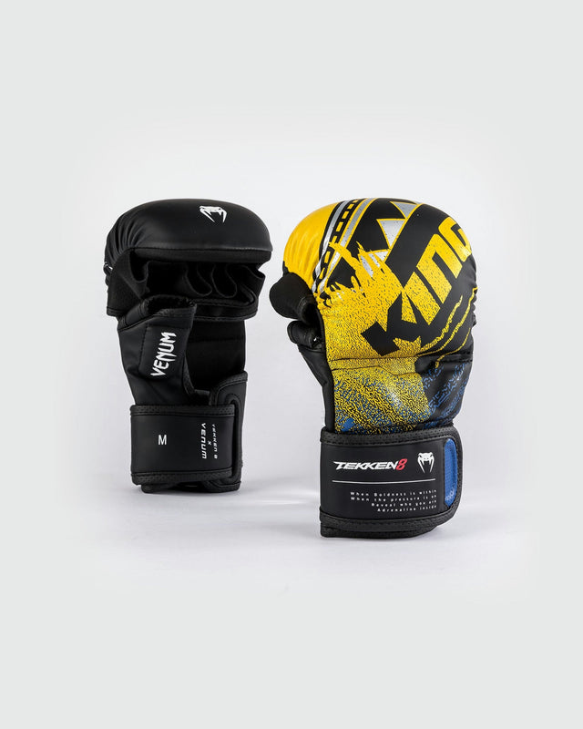 Venum MMA Handschuhe x TEKKEN 8 King - Schwarz/Gelb